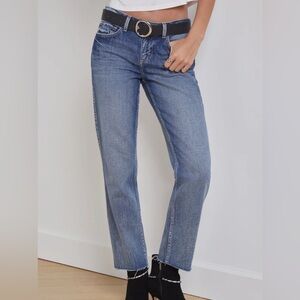 L'AGENCE Milana Low Rise Stovepipe Jeans